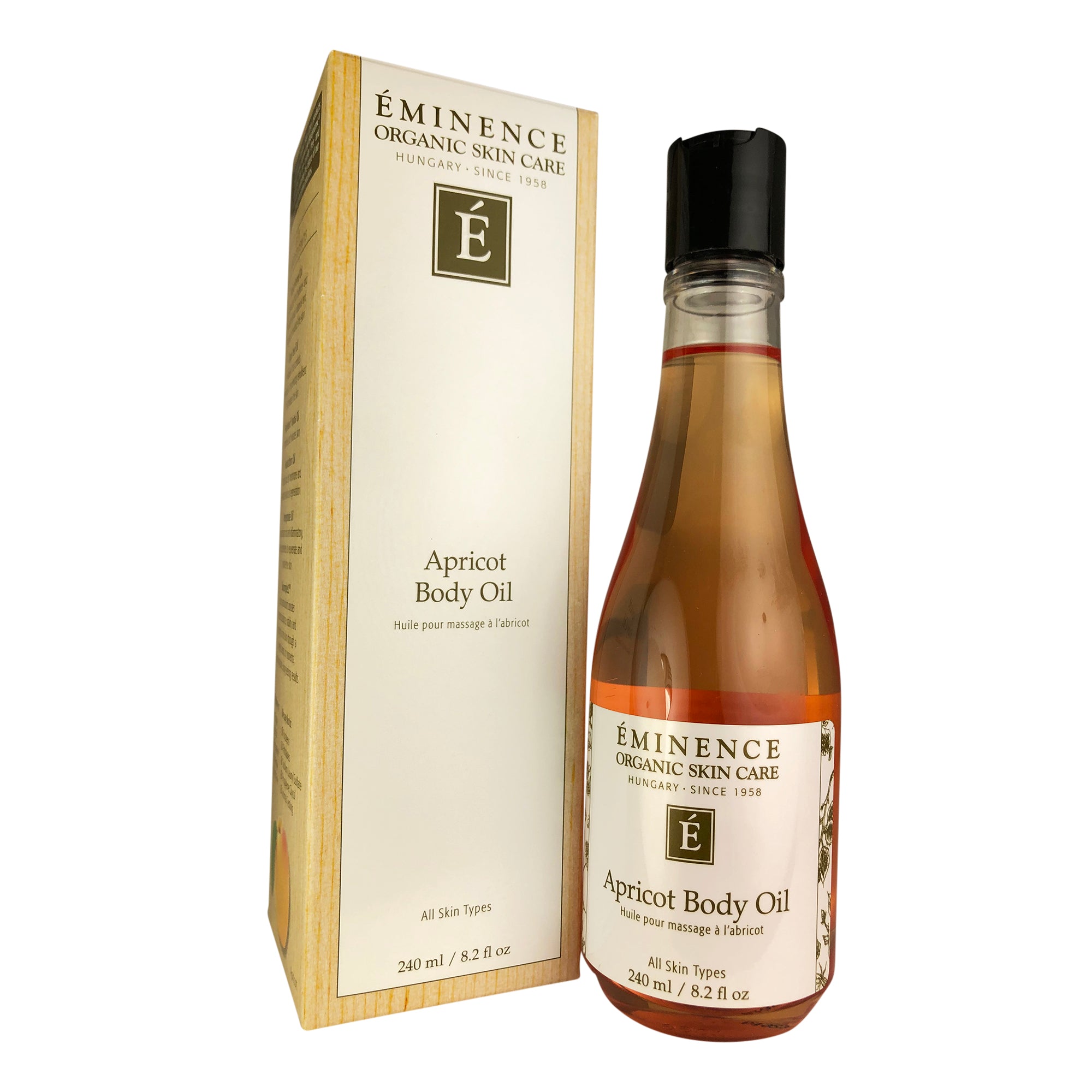 Eminence Apricot Body Oil 8.2 oz For all Skin Types